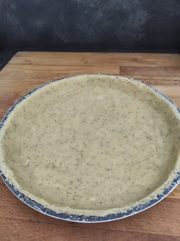 pâte sablée au thé noir